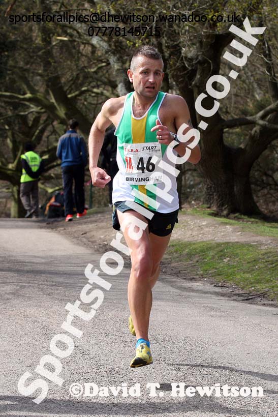 Senior mens English National 12 Stage Road Relay, 2016 English National 12 and 6 Stage Road Relays, Sutton Coldfield, Birmingham. Photo: David T. Hewitson/Sports for All Pics